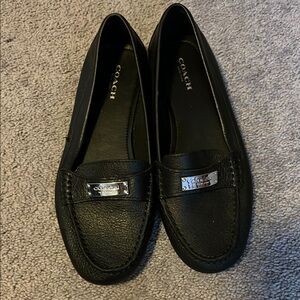 Coach Women's Black Loafers